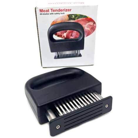 Beeketal 'BT-Silver125' Profi Steaker Fleischzartmacher mit 2 Edelstahl