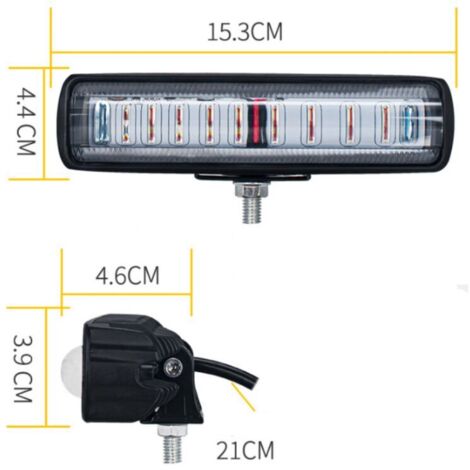 2 Pack 30W LED Gabelstapler Lichter blaue LED gerade Linie Gabelstapler 2 Pack 30W LED Gabelstapler Lichter blaue LED gerade Linie Gabelstapler