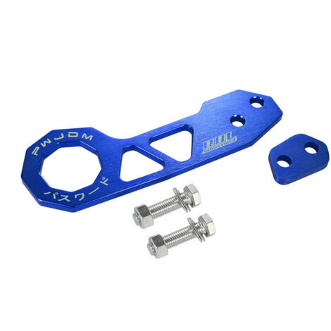 Modifizierte Anhängerkupplung für JDM-Fahrzeuge, universelle Heckstoßstange aus Aluminiumlegierung, kompatibel mit dem (1/4)
