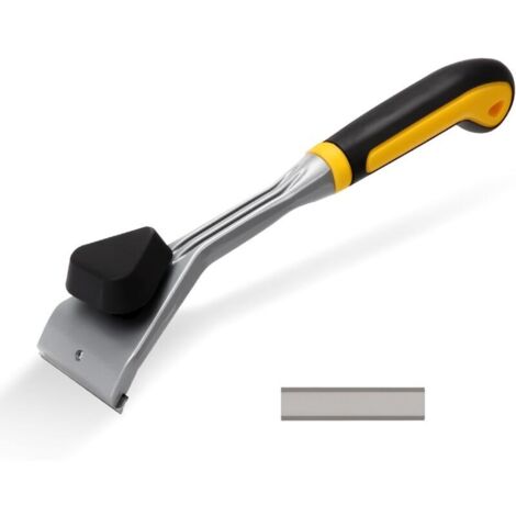 Hartmetall-Farbschaber mit Ersatzklingen, Softgriff, Holzschaber zum Entfernen von Farbe, Klebstoff usw.