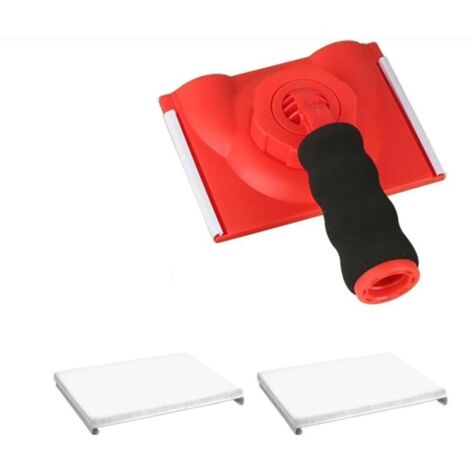 Farbkantenschneider, Kantenstreichwerkzeug mit Ersatzpads, multifunktionales Farbkanten-Set für Wände und Decken