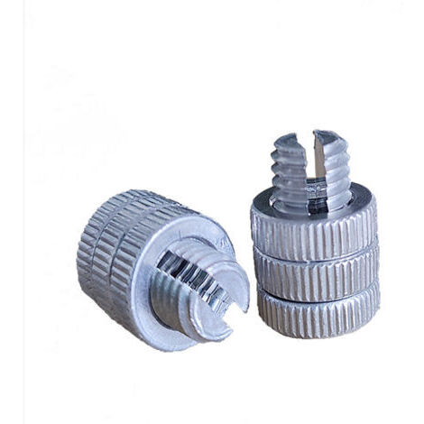 16 Stück, Drahtverbinder für Elektrozäune, offene Bolzendichtungsclips, Aluminiumbolzen, geeignet für Tierzäune