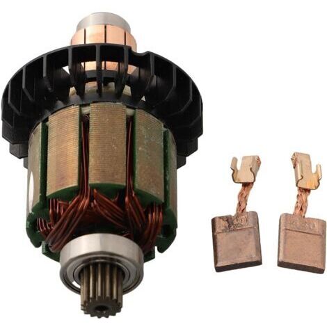 Satz mit 3 Kohlebürsten 619380-9 619583-5 mit 194427-5 CB-440 für Makita Akkuschrauber DDF482 DHP482 13 x 10 mm (1/4)
