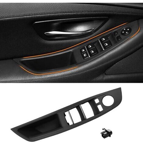 Passend für BMW 5er F10/F11 Türgriff, Türgriff-Innenverkleidung, Türgriff vorne, linker Türgriff innen F10 F11: 520 523 525 528 530 535 (2010–2016) – Schwarz (1/5)