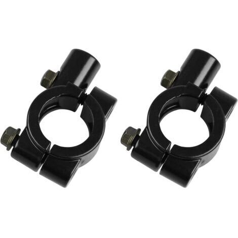 Universelle Lenkerhalterung, Spiegelhalterung, M8, Aluminium, 2 x 7/8" (22 mm) für Kawasaki Suzuki ATV, Quad, Dirtbike, Pitbike, Pocketbike und Roller (1/5)