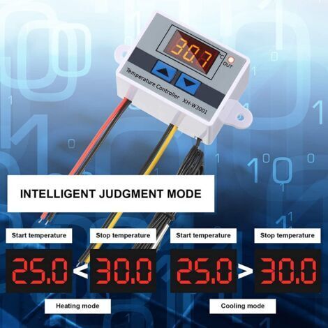 SODIAL USB-Thermostatschalter – LED-Digital, Temperaturregler, Modell Ther9537, NEU, China