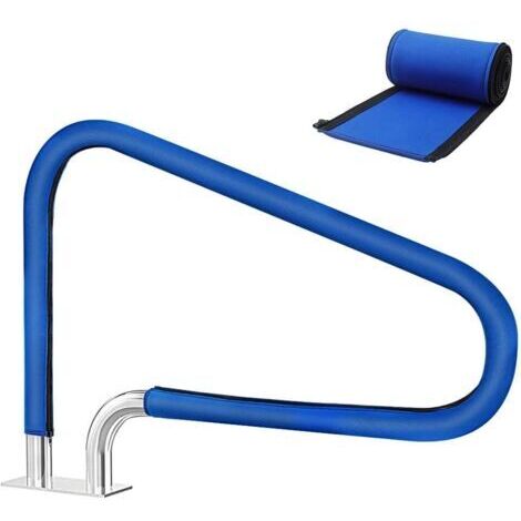 180 cm lange Schwimmbad-Handlaufabdeckung, Schwimmbad-Handlaufhülle, Schwimmbad-Griffschutz mit Reißverschluss, rutschfestes Schwimmbadzubehör