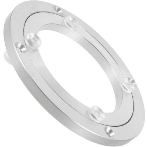 Drehbarer Tischfuß aus hochbelastbarer Aluminiumlegierung für Restauranttische, drehbarer Drehteller mit Kugellagern, drehbare Stütze für Küche und Esszimmer (1/5)