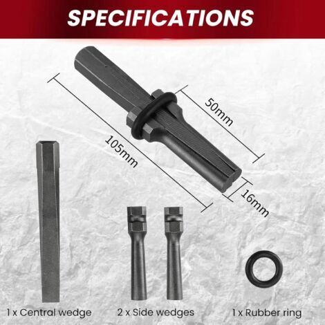Produktbild von Hohlmetall-Bolzenmuttern Set M6 – 10 Stück, Für Schlitten Und Hohlplatten, Kohlenstoffstahl Verzinkt