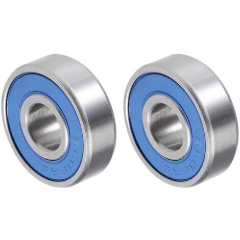 S608-2RS 8x22x7mm Kugellager x 2PCS 440C Edelstahl für Maschinen und Werkzeuge, [Doppelt abgedichtet]