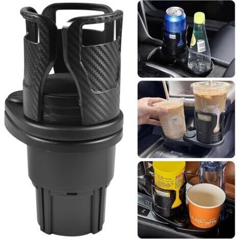 Verstellbarer Lüftungsschlitzhalter, Auto-Getränkehalter, Becherhalter, Universeller verstellbarer Lüftungsschlitzhalter, Auto-Getränkehalter für Lüftungsschlitze, Geeignet für Getränke- und Kaffeebec
