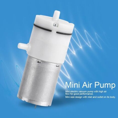 Produktbild von R370 Mini-Vakuumpumpen-Motor – 3,7V / 6V / 12V, Membranpumpe, Leise, 0,5–2,5 L/min, Für DIY & Geräte