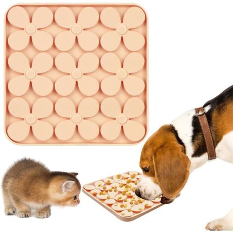 Silikon-Welpennapf, Leckmatte für langsames Hundelecken, rutschfeste Leckmatte für Hunde, Welpennapf