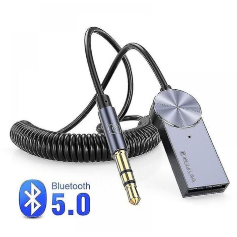 Bluetooth-AUX-Adapterkabel, Kfz-Dongle, 3,5-mm-Klinkenstecker, Bluetooth 5.0 AUX-Empfänger (1/4)