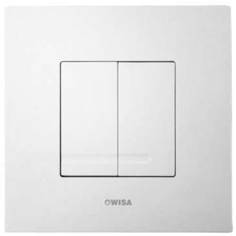 WISA XS Bedienungsplatte Delos DF Kunststoff Weiß 8050415601