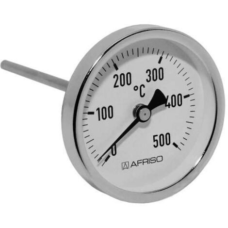 Afriso Rauchgas Thermometer Abgasthermometer 500°C 63830