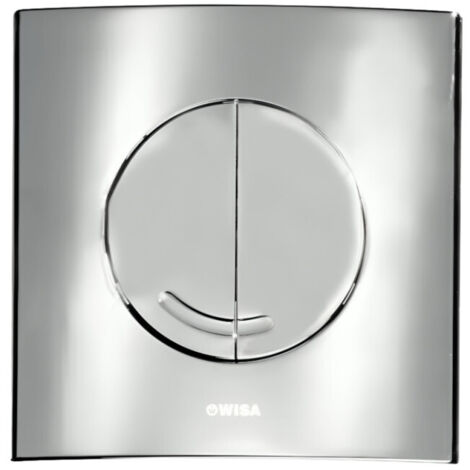 WISA XS Bedienungsplatte Argos DF Kunststoff Glanzchrom 8050414651