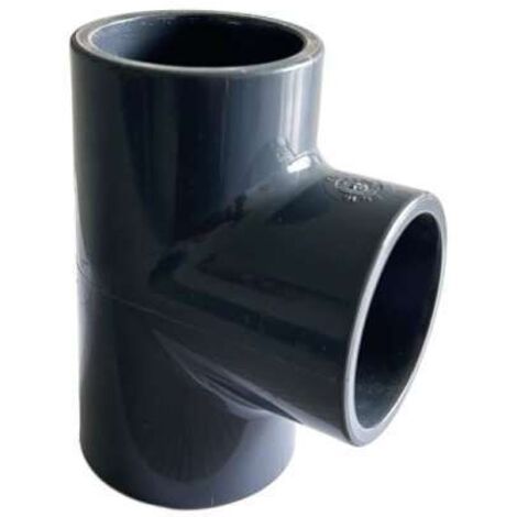 Georg Fischer PVC U Kunststoff T-Stück 90° 3 Muffen DN 20 721200106