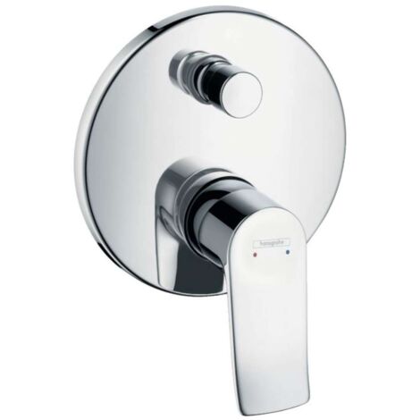 Hansgrohe Metris Wannenmischer Unterputz F-Set chrom mit Sicherungskombination 31487000