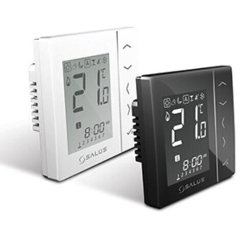 Salus VS30B Programmierbarer Thermostat in schwarz 230 Volt 112644