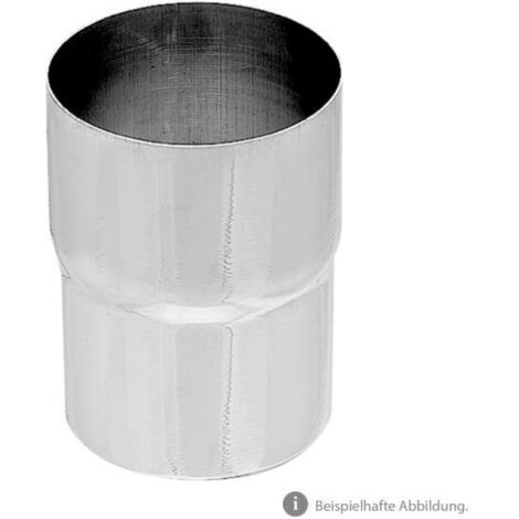 Zambelli Titanzink Ablaufrohr-Verbinder Ø 60 mm , 137125