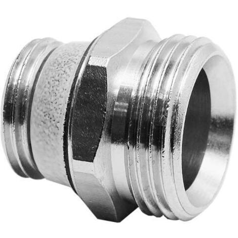 Simplex Anschlußnippel 1/2''AG x 3/4'' AG 1 Stück vernickelt konisch dichtend F10390 (1/3)