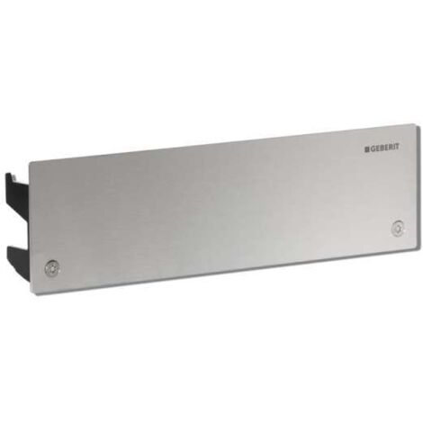 Geberit Fertigbauset zu Duschelement, Edelstahl gebürstet, verschraubt Sichtteil 242.992.FW.1