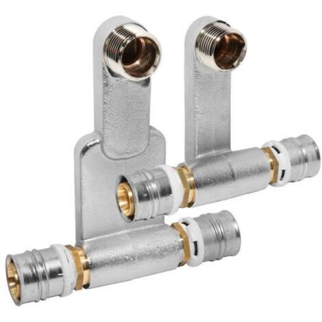 Alpex F50 PROFI Profi HK-Anschluss-Set 20 x 1/2'' AG x 20 mm MS 86920705