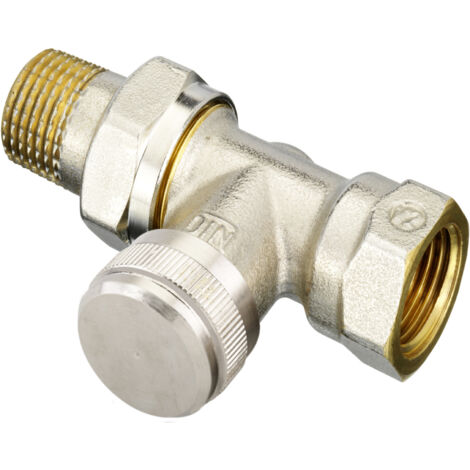 Danfoss Rücklaufverschraubung Verschraubung RLV 15 Durchgang ½ AG x ½ IG 003L0144
