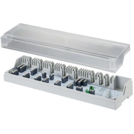 OVENTROP Anschlussleiste für Raumthermostate und Stellantriebe bis 10 Regelzonen 230V 1400981