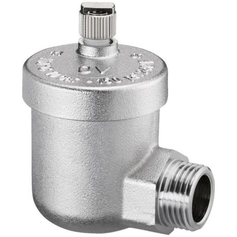 Oventrop Schnellentlüfter Entlüfter Eckform vernickelt 1/2'' AG 1088404