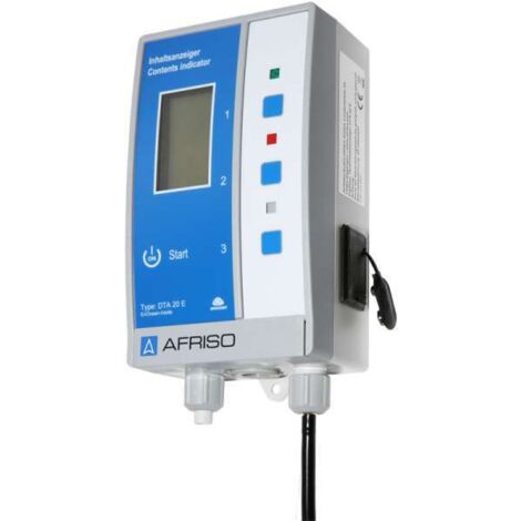 Afriso Digitaler Tankinhaltsanzeiger DTA 20 E EnOcean Tankinhaltsanzeiger für Heizöl/Wasser 52146