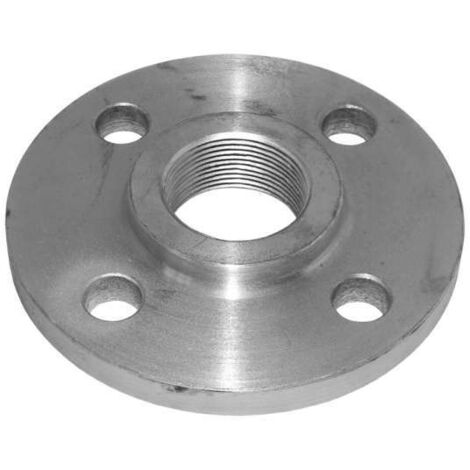 Gewindeflansch DN50 PN10/16 verzinkt Flansch mit Innengewinde 2 nach DIN2566 THTH010145