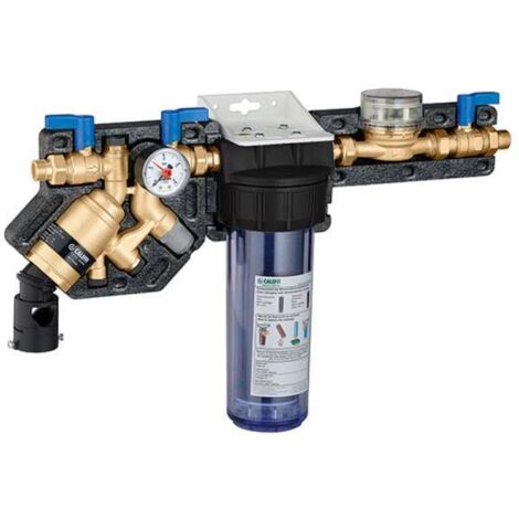Caleffi FüllKombi BA Plus 1,50 Liter Automatische Füllarmatur und Entsalzungeinheit 2x1/2" AG 580023
