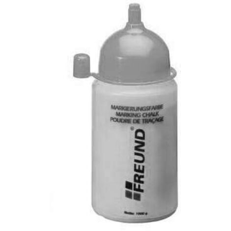 FREUND Markierungsfarbe für Schnurschlaggeräte weiß, 300g Flasche 03040300