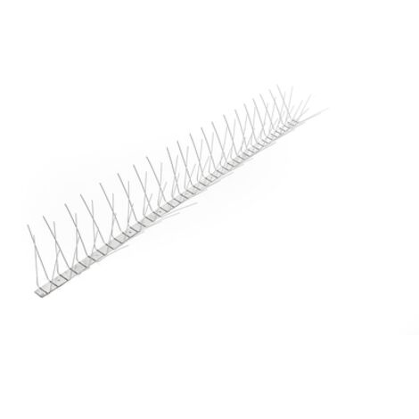 GRÖMO® Edelstahl Taubenschutz 4-reihig 1m, 54170