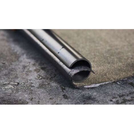 FREUND Wickelkern Aluminium 60 x 950 mm, schwarz gepulvert, mit Schlitz, 04240000 (1/4)