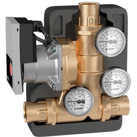 Caleffi Ladeventileinheit Rücklauftemperaturanhebung 55°C mit Wilo Klasse A Pumpe 1 IG 281065 (1/2)