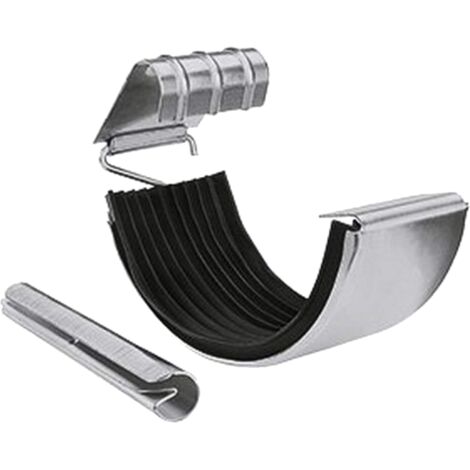 Zambelli Titanzink Set Rinnen- und Wulstverbinder hr 333 mm mit Logo, 135805-ZAM