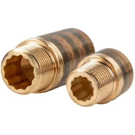 Viega Verlängerung Hahnverlängerung 1'' - 100mm DVGW zugelassen, R1xRp1x100 440473