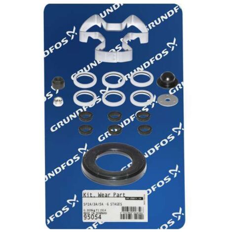 Grundfos Ersatzteil Kit Verschleißteilkit passend für SP 1A-6 , 2A 6, 3A-6 , 5A-6 bis 6 Stufen 95054 (1/2)