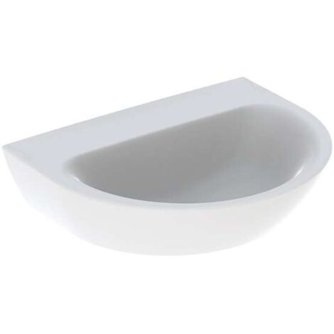 Geberit Renova Waschtisch 60cm weiß ohne Hahnloch und Überlauf 223061000