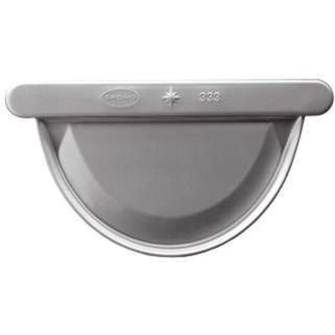 GRÖMO ZINK Rinnenboden universal - TITANZINK halbrund 333 hoch, 62377