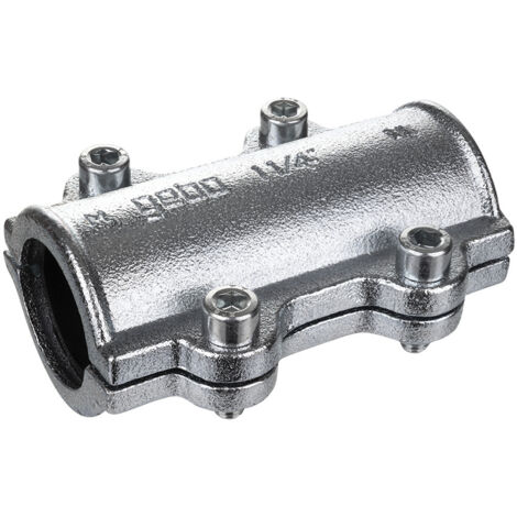 Gebo Temperguss-Dichtschelle Abdichtschelle Leckschelle 4 Ø Innen 114,3mm 01.252.28.09