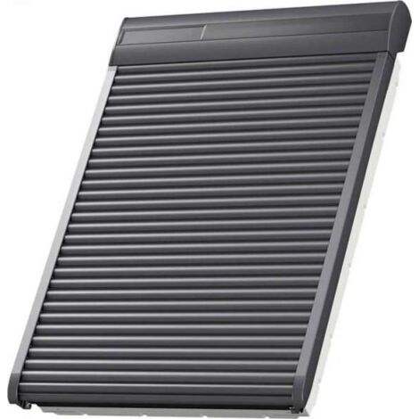 VELUX Solar-Rollladen SSL FK08 0000S Aluminium Dunkelgrau