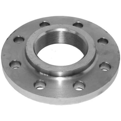 Gewindeflansch DN100 PN10/16 verzinkt Flansch mit Innengewinde 4 nach DIN2566 THTH010139
