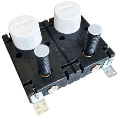 Aba Beul Quickturn UP-Doppelblock DUO-Plus RG für Wasserzähler G2" koaxial 71630.106.2