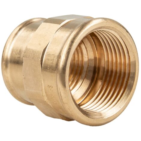 Viega Rotguss Muffe Reduziermuffe Rp 3/4''x1/2'' (IG/IG) Artnr. 268862 Mod. 3240