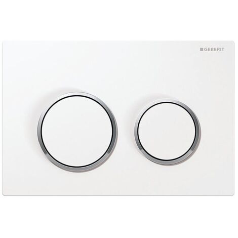 Geberit Omega20 Betätigungsplatte, für 2-Mengen-Spülung,
