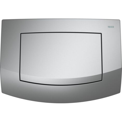 TECE WC-Betätigungsplatte TECEambia für Einmengentechnik Chrom matt 9240125 (1/3)